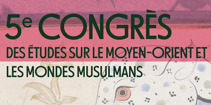 5ème Congrès Des études Sur Le Moyen-Orient Et Les Mondes Musulmans - IRMC