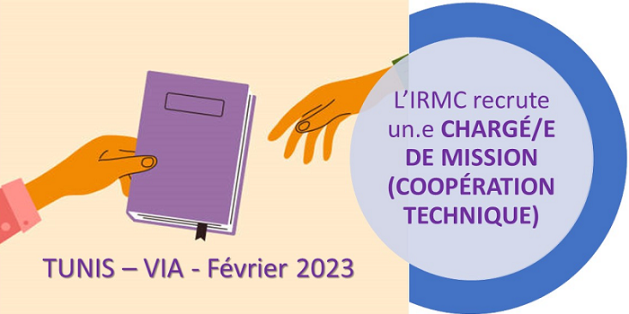 (EXPIRÉ) AAC – L’IRMC recrute un.e chargé.e de mission/ VIA