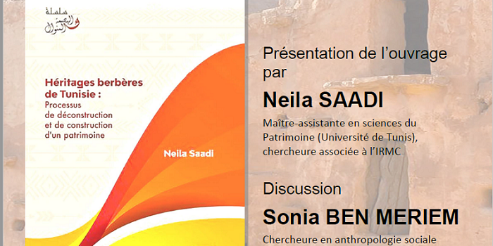 Présentation de l&rsquo;ouvrage « Héritages berbères de Tunisie Processus de déconstruction et de construction d’un patrimoine »