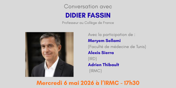 Conversation avec Didier Fassin: Questions morales et enjeux politiques dans les sociétés contemporaines