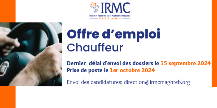 [Offre d’emploi/EXPIRÉE] L’IRMC recrute un chauffeur