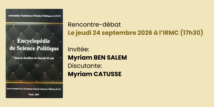 Rencontre-débat autour de « Encyclopédie de science politique »