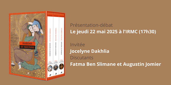 Présentation de l’ouvrage « Harems et Sultans – Genre et despotisme au Maroc et ailleurs »